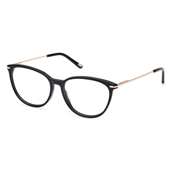 NWT SKECHERS SE2199 001 53 Shiny Black Eyeglasses